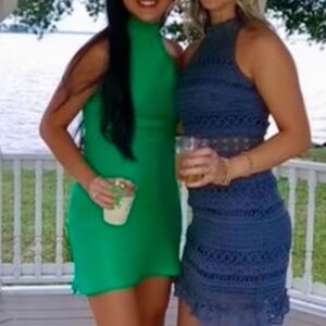 Meshki CLAIRE Satin Drape Back